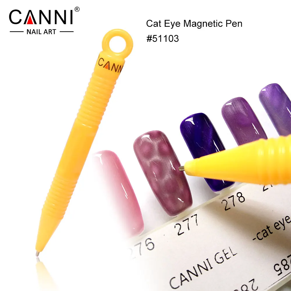 Новинка 70601, двойная Магнитная пластина, магнитная ручка, 1 шт., CANNI для всех волшебных 3D кошачьих глаз, магнит, инструмент для гель-лака для ногтей