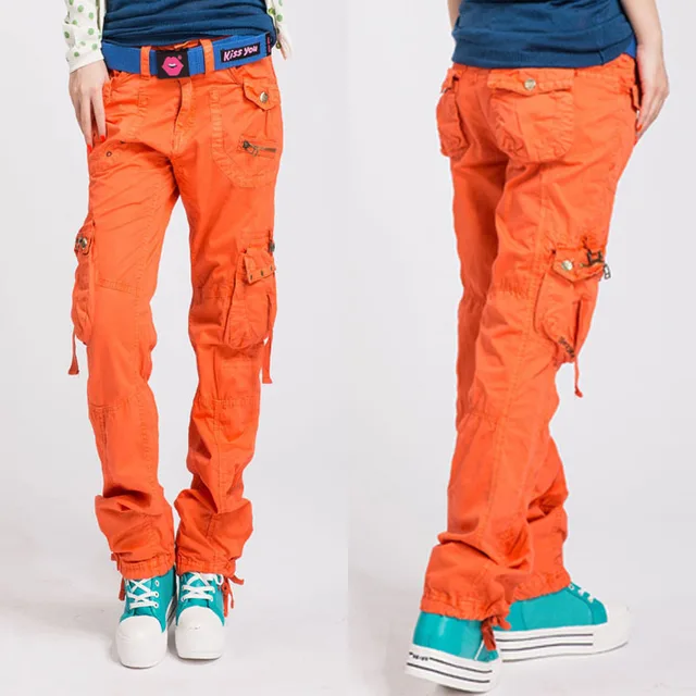 Women's Fashion Womens Cargo Pants Harem Hip Hop Pants
