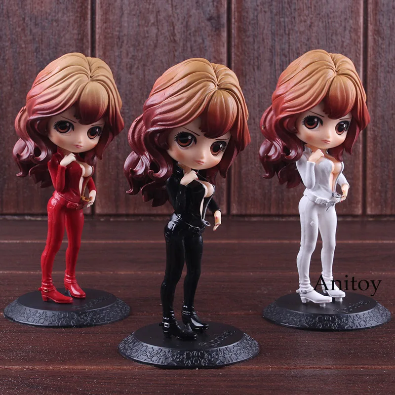 Дешево Q Posket персонаж QPosket Lupin 3 Rupan Sansei Fujiko Mine ПВХ фигурку аниме Коллекционная модель игрушки куклы