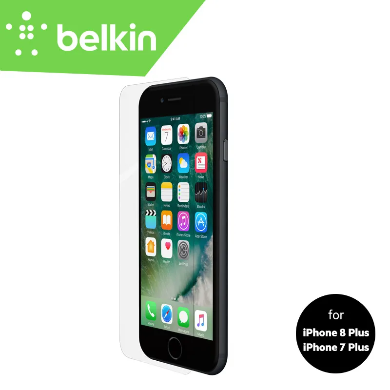 Belkin Original ScreenForce Invisiglass Ultra Screen Glass Protector for iPhone 8/7 Plus 5.5