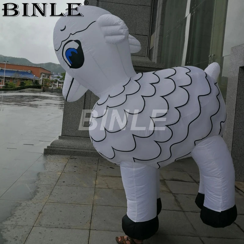 Customized Advertising Party Parade Ideas Inflatable Animal Sheep Goat Costume Cartoon Characters Walk Around Clothes For Adults Party Diy Decorations Aliexpress