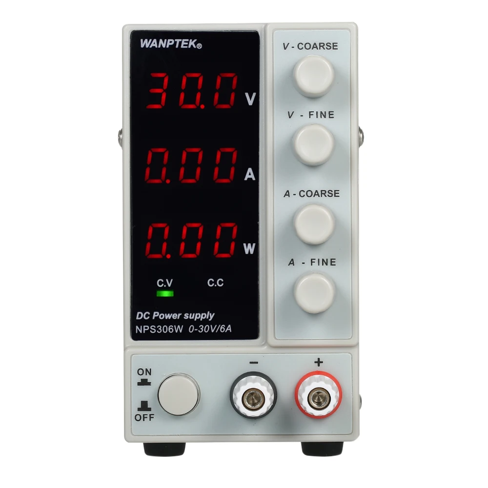 

30V 6A LED Display Adjustable Switching Regulator DC Power Supply Laptop Repair Rework 0-220v