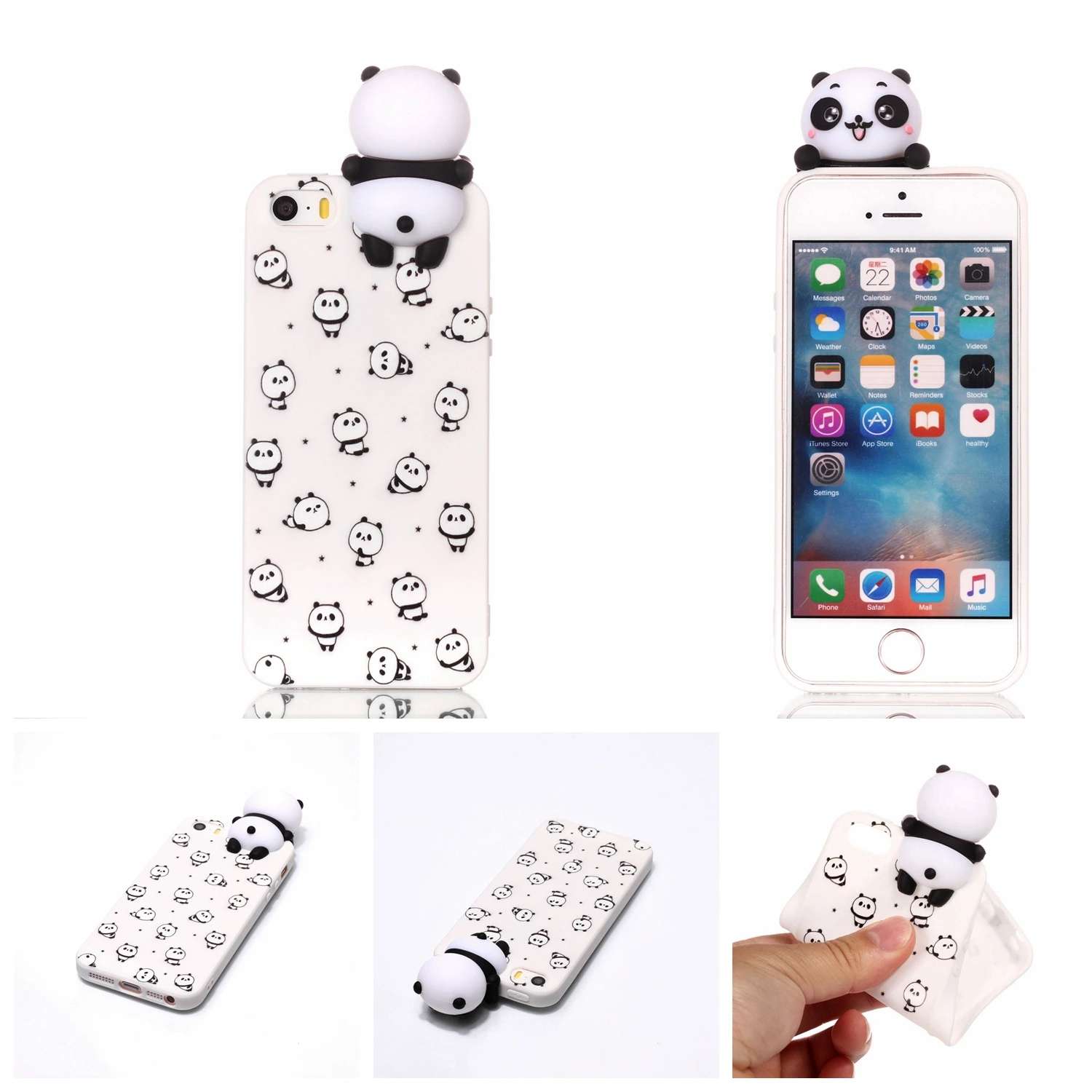 Для красный mi 5A чехол для телефона Новый Panda Единорог черная кошка розовая