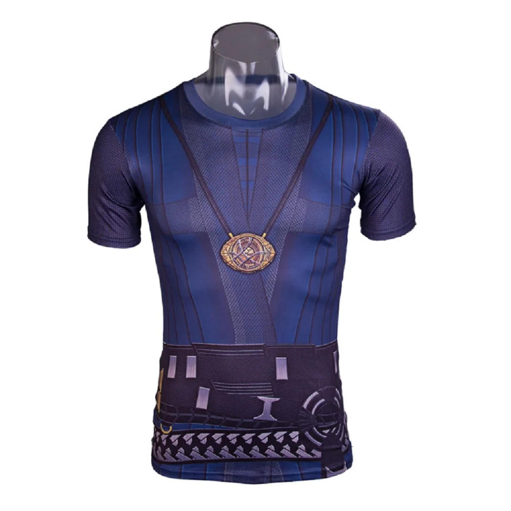 2016 Movie Cosplay Doctor Strange T-Shirt Stephen Vincent Cool Sports T-Shirts