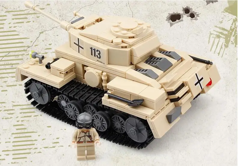 KAZI Models Building toy Compatible with Lego K82008 548pcs Tank Blocks Toys Hobbies For Boys Girls Building Kits