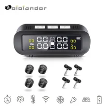 Wireless Solar TPMS Car Tire Pressure Monitoring System Display Smart Temperature Warning External/Internal 4 Sensors tpms Wireless Solar TPMS Car Tire Pressure Monitoring System Display Smart Temperature Warning External/Internal 4 Sensors tpms