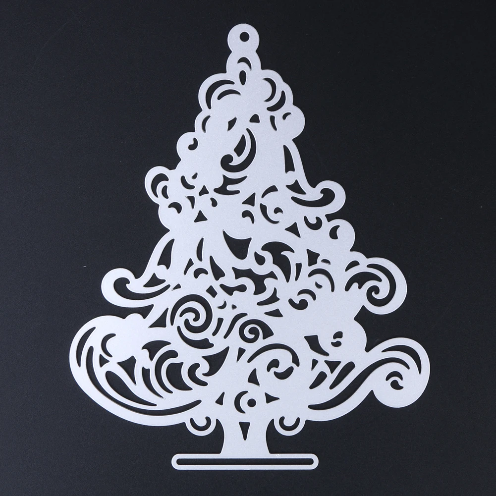 1X Christmas Trees Cutting Dies Stencil for DIY Scrapbook Album Paper Card