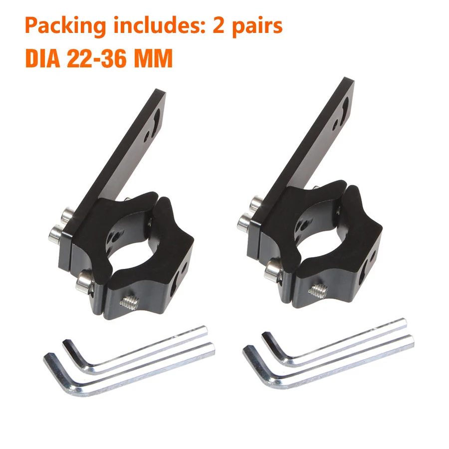 

22-36mm Fork Motorcycle Headlight Brackets Tube Fork Bracket Aluminum Alloy For Streetfighters Cafe Racers Project bikes