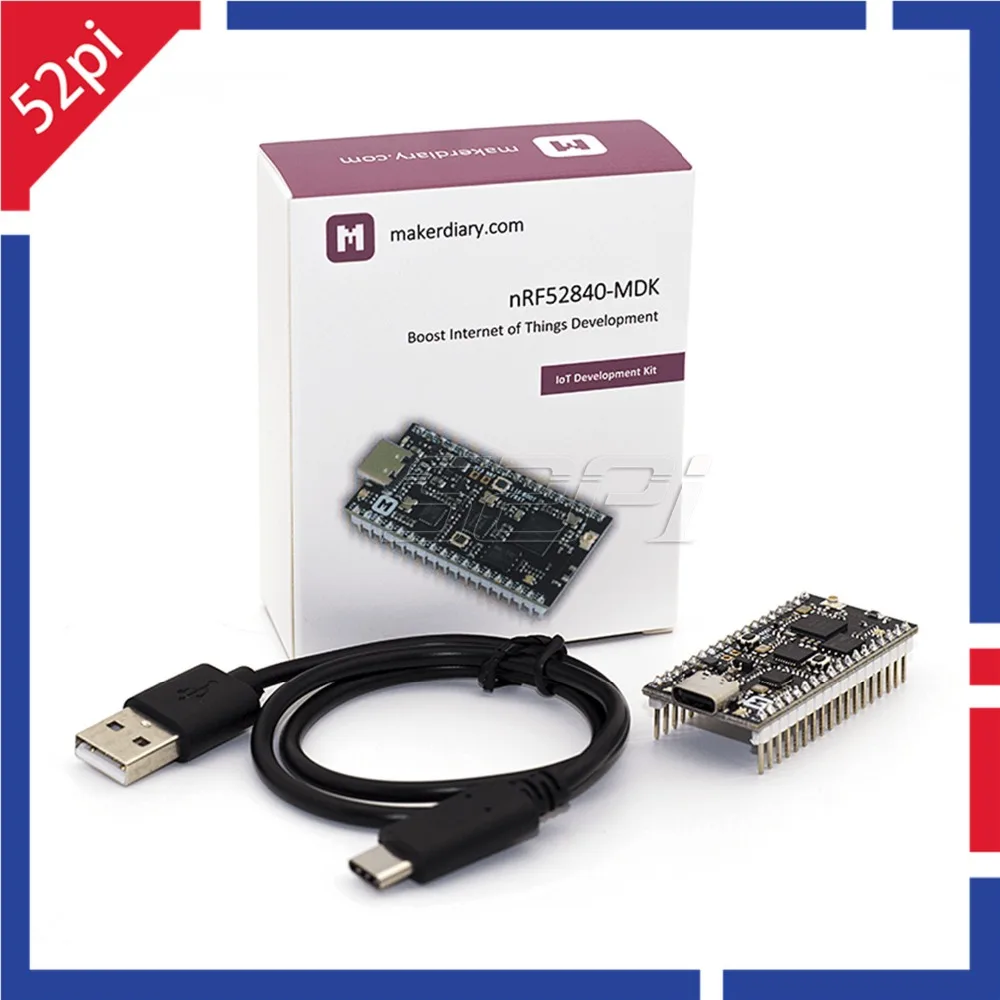 Новинка 52Pi! nRF52840 MDK IoT набор для разработки|Аксессуары демонстрационных стендов| |