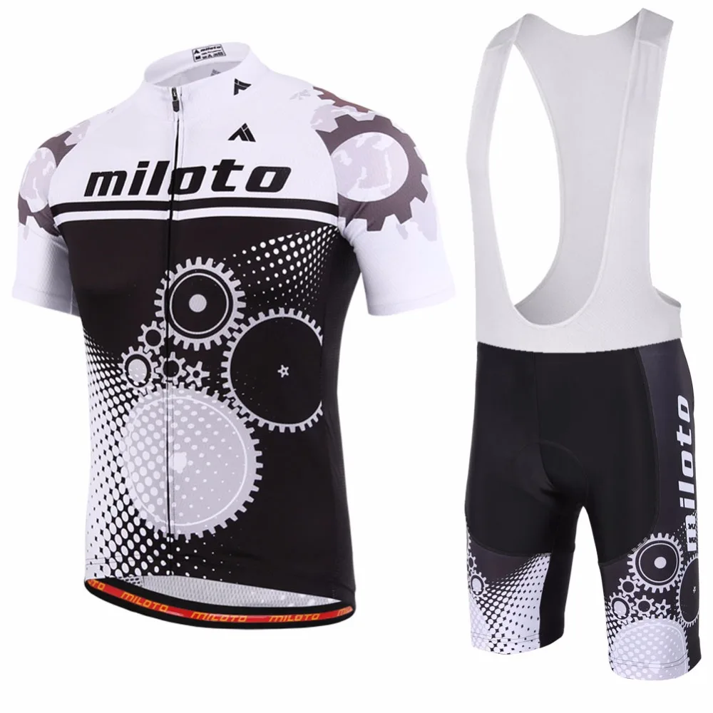 

Reflective Cycling Jersey & White Bib Shorts Kit Tour Holland Ropa Short Sleeve Ciclismo Bib Set Race Fit Bicycle Clothing Suit
