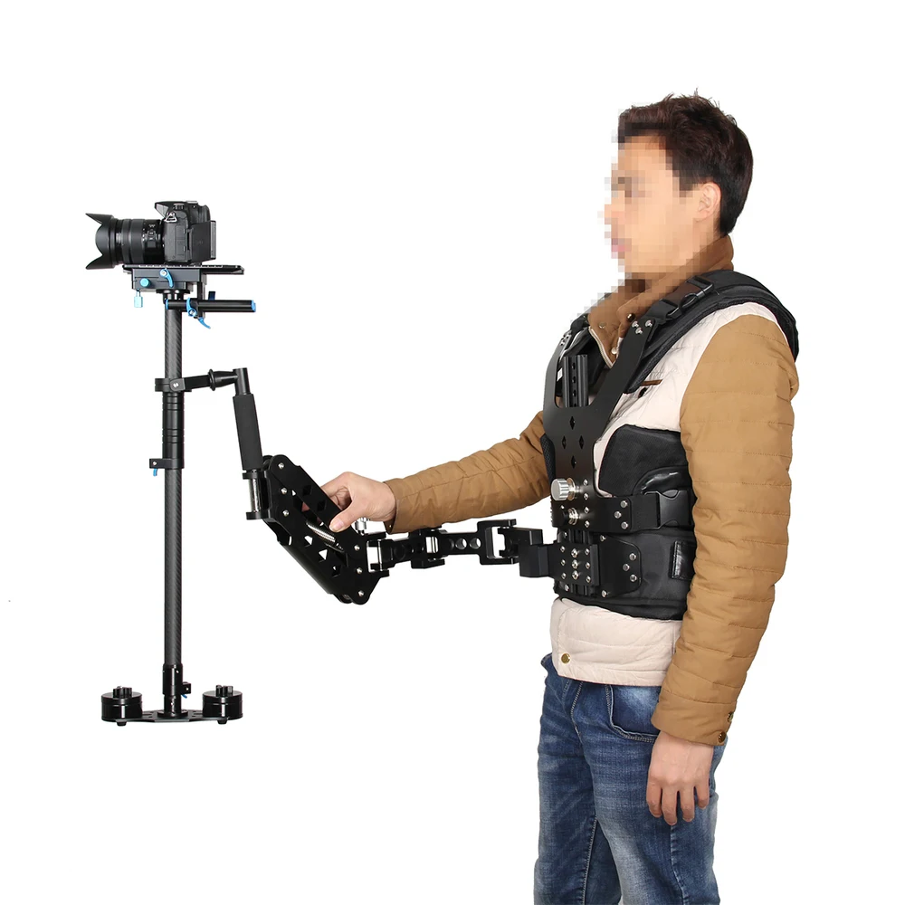 Дизайн gimbal Стабилизатор Steadycam гироскоп steadicam жилет с двойной handel для цифровой видеокамеры dslr