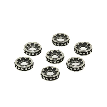 

New Arrival 5pcs/lot Metal Circle Jewelry Components Trendy Bracelet Connector Antique Silver Jewelry Bracelet Findings