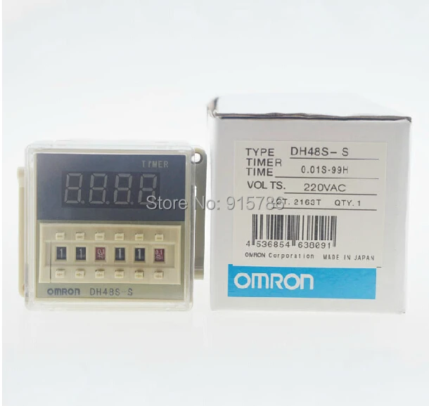 Digital time delay repeat cycle relay sensor timer 1s 990h LED display