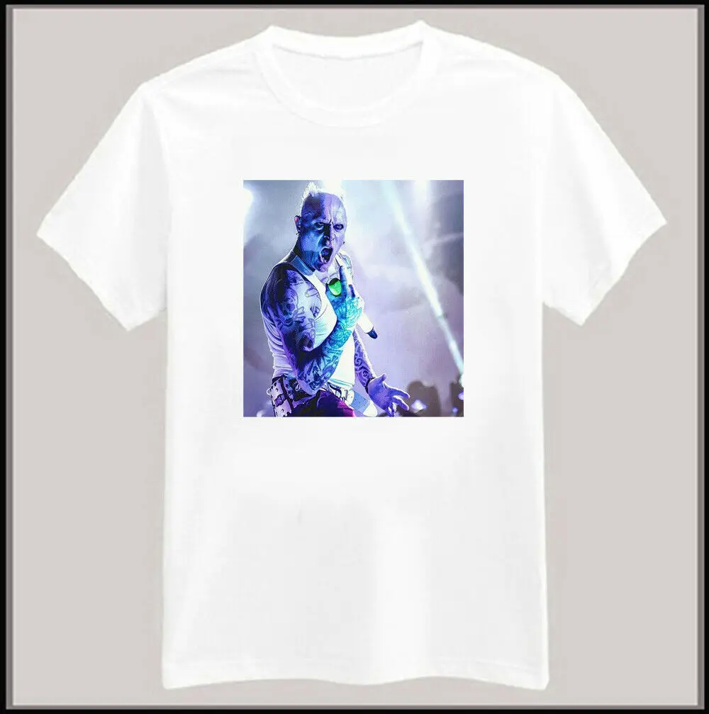 

The Prodigy Electronic Music Band T-Shirt Size S-XL 100% Keith Flint S-3XL New Harajuku T Shirt Plus SizeShort Sleeve Top Tee