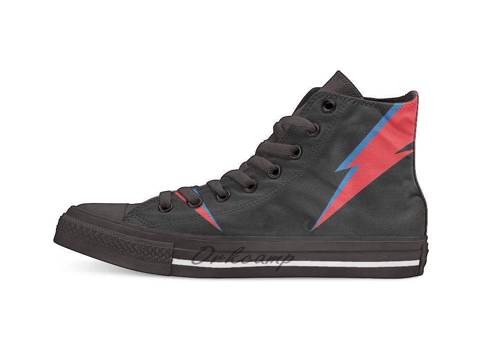 skate shoes with lightning bolt