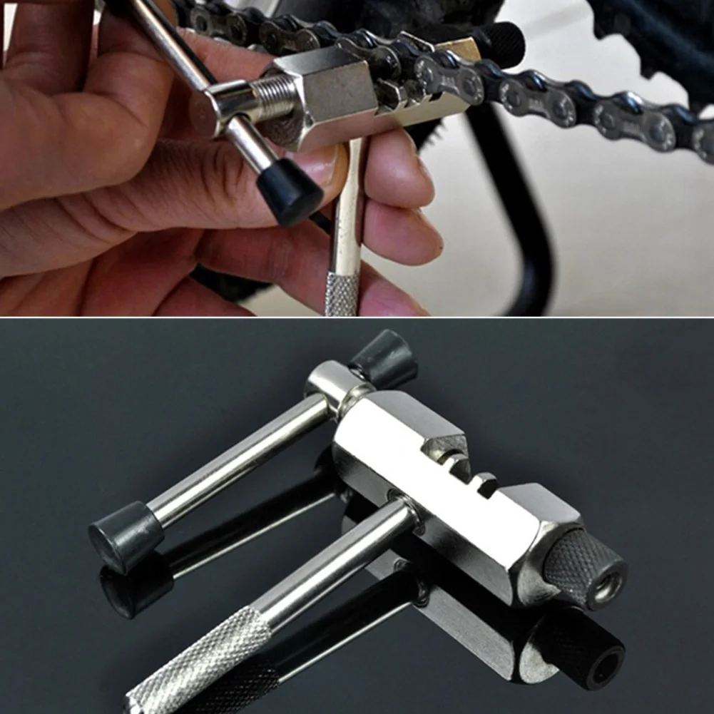 

Carbon Steel Cycling Bike Chain Cutter Breaker Removal Tool Cycle Solid Repairing Tools Bicycle Chain Pin Splitter Device