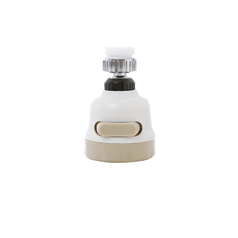 Вращающийся очиститель воды 3 режима подвижный кухонный кран спрей головка фильтр кран расширители бустер ванная комната кухонные аксессуары - Цвет: Grey