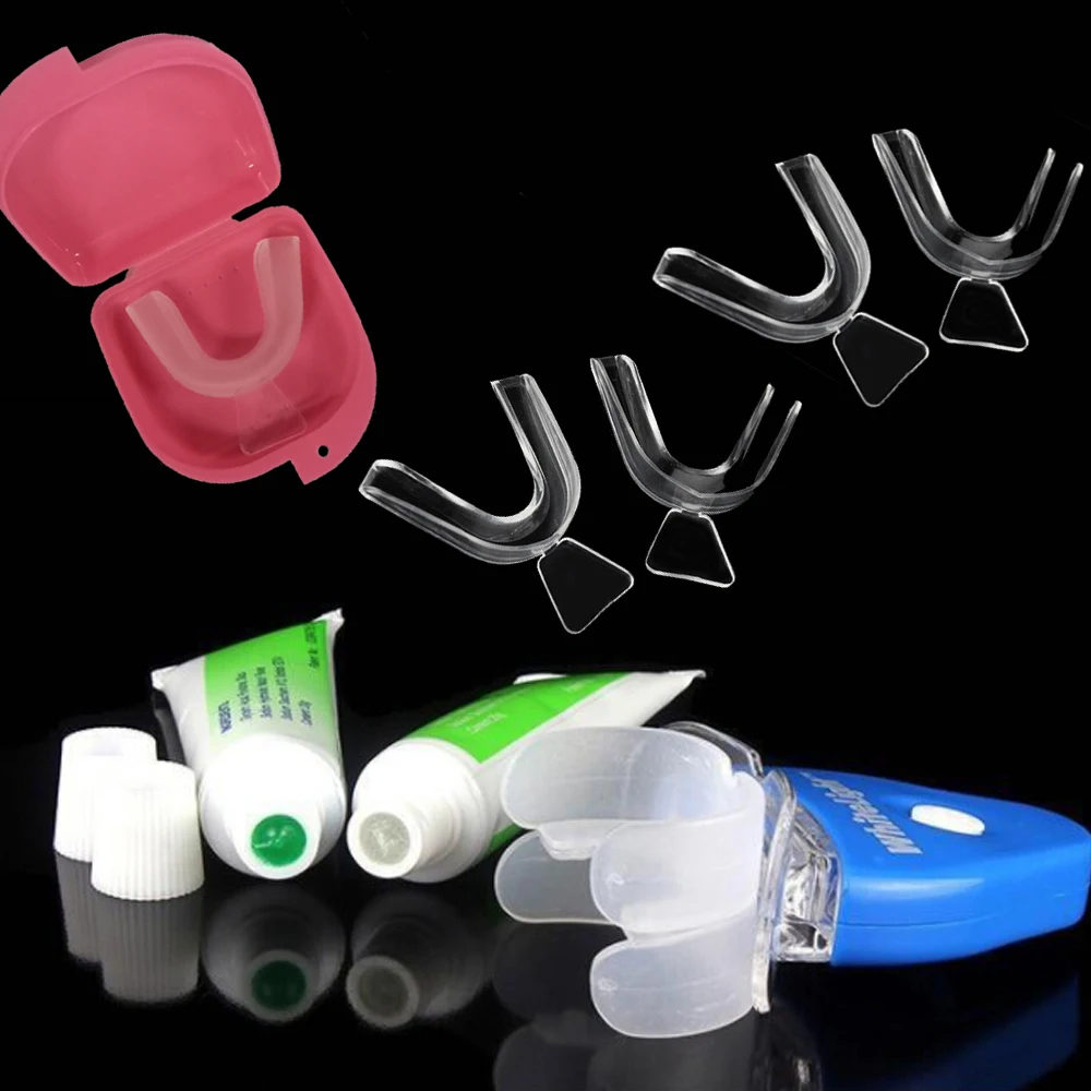 Teeth Whitening Set Dental Personal Oral Hygiene Care WhiteLight Cleaner Teeth Whitener+Teeth