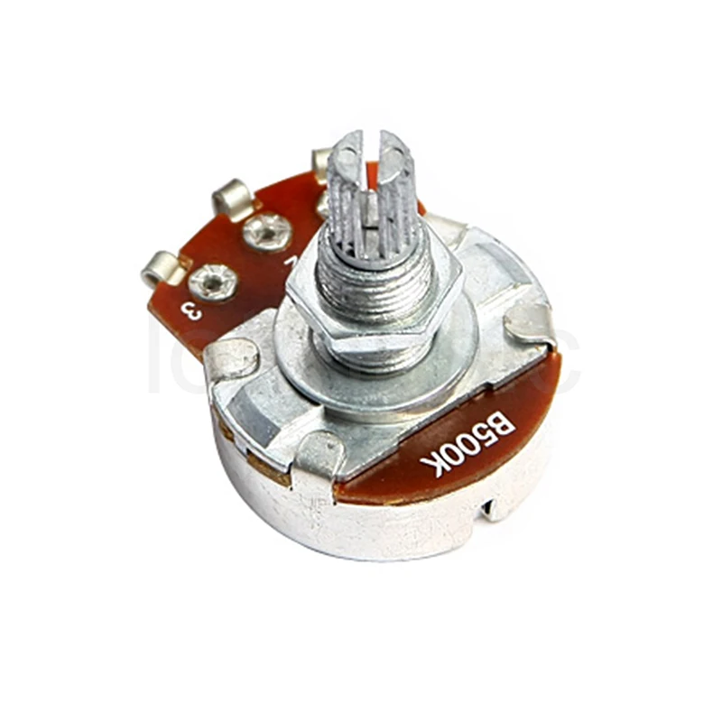 2 шт. потенциометр 500K B 24 мм базовый диаметр/вал 18 мм|24mm potentiometer|shaftshaft potentiometer |