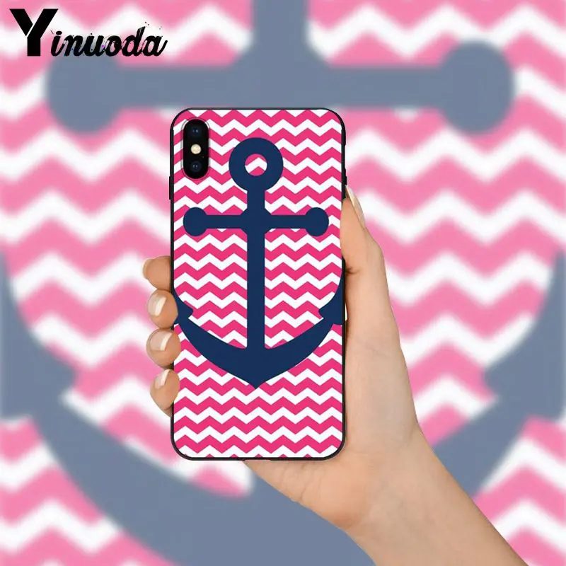 Anchor boat blue heart band