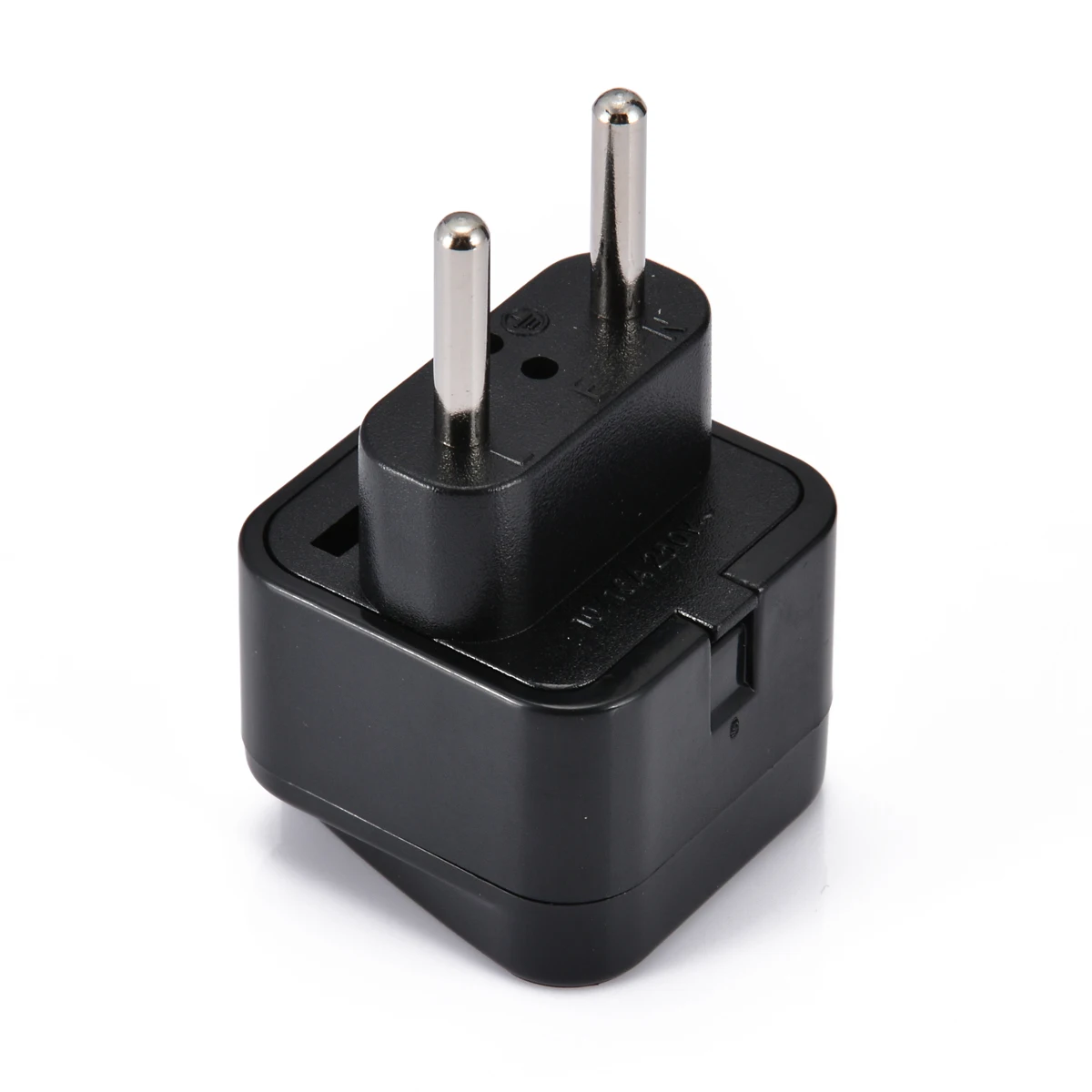 New Arrival 1 to 2 UK/US/EU/AU Outlet to EU/Brazil/Israel Splitter Plug Adapter Charger 110V-250V 10A