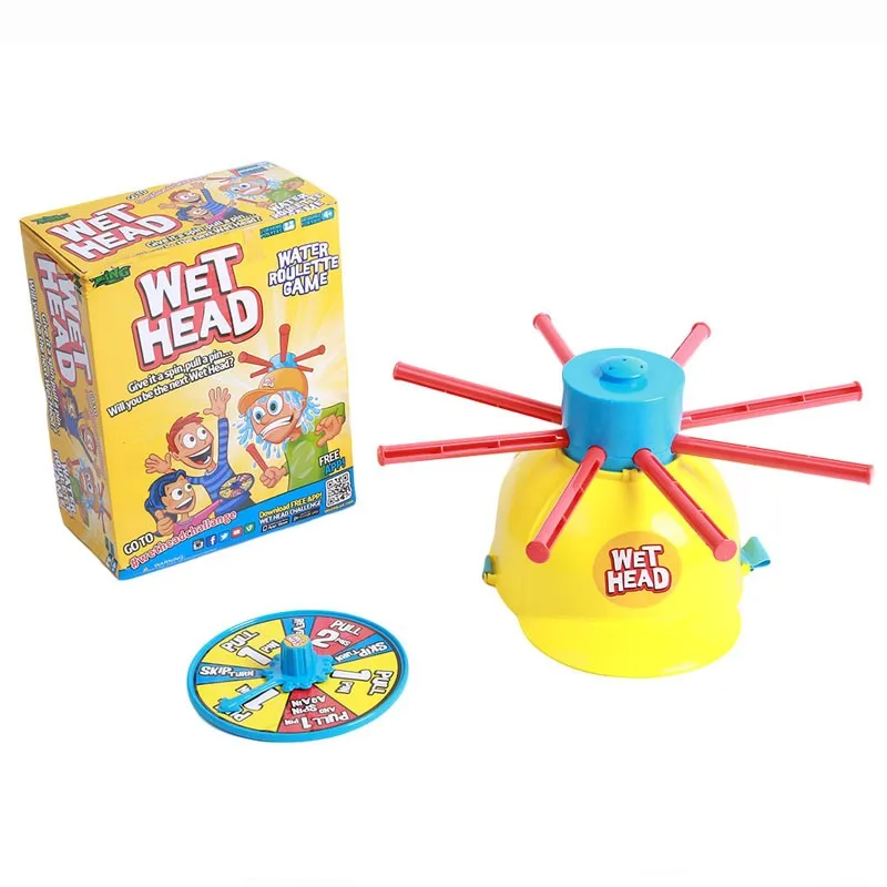 Wet Head Water Game Spinner Toy for Outdoor Kids Anti Stress New Free Shipping 