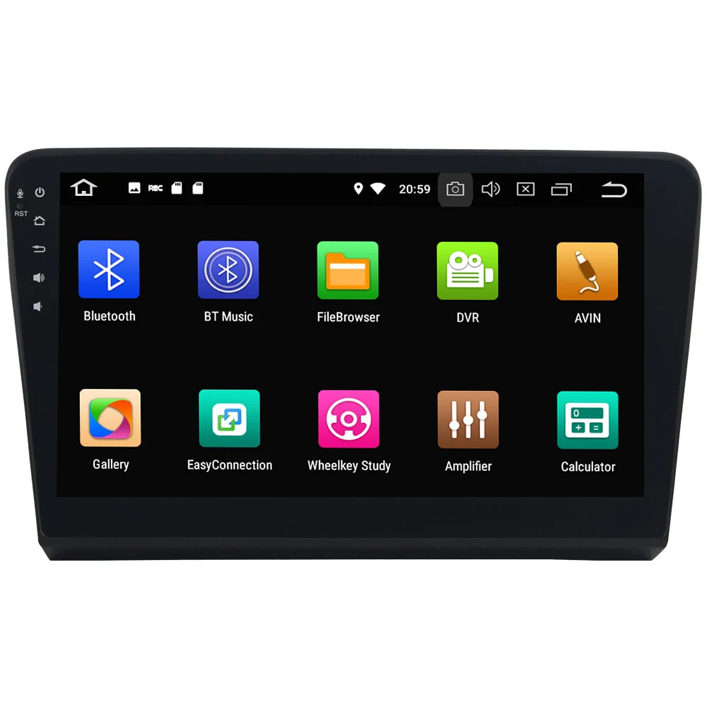 Clearance 10.1" IPS Octa Core 4G Android 8.1 4GB RAM 64GB ROM RDS FM AM Car DVD Player Stereo GPS Glonass For Volkswagen VW Bora 2012-2015 1