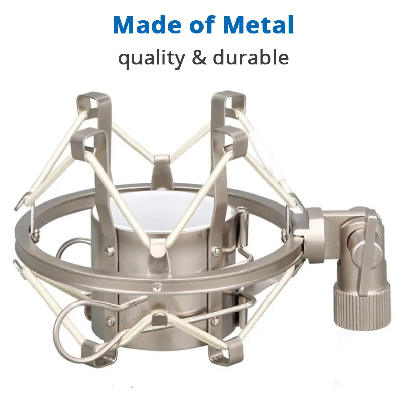Металлическое амортизирующее крепление микрофона студия караоке конденсатор микрофона держатель микрофона ударопрочный микрофон Стенд bm 800 микрофон Стенд