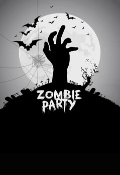 

Photography Backdrops Photo Moon Ghost Happy Halloween Backgrounds Photographic 180x300cm Top Sale