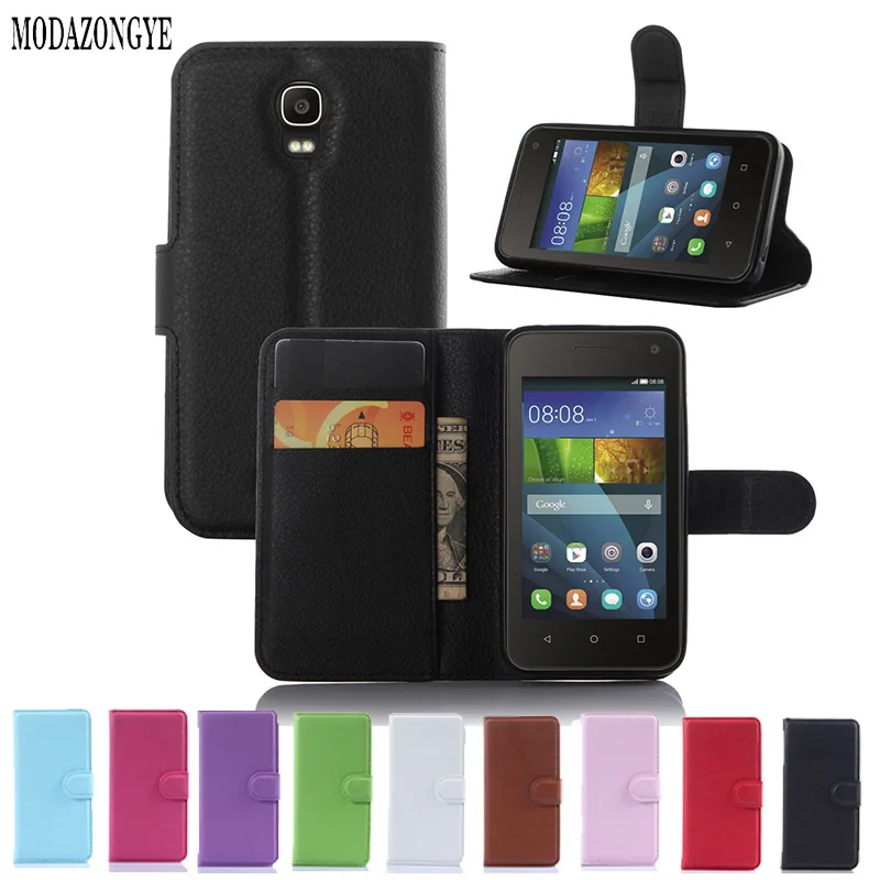 

Luxury Wallet Flip PU Leather Case Cover For Huawei Y360 Case Cell Phone Back Cover For Huawei Y3 Y3C Y336 Case With Stand