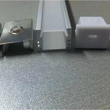 1612; 1 м длинный светодиодный алюминиевый профиль с крышкой ПК(молочный цвет с шероховатым узором, пожалуйста, укажите); для flexibe или жесткий светодиодный полоски