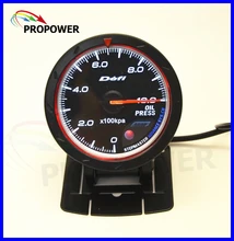 2.5″ 60MM DF Advance CR Gauge Meter Oil Pressure Gauge Black Face With Oil Sensor/Car Gauge Meter