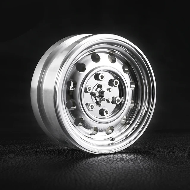 Best Price 1PC 1.9 inch Wheel Hub D53mm Aluminum Wheel Rim for TRX4 VP SCX10 D90 rc4wd 94180 RC Cars Upgrade Parts