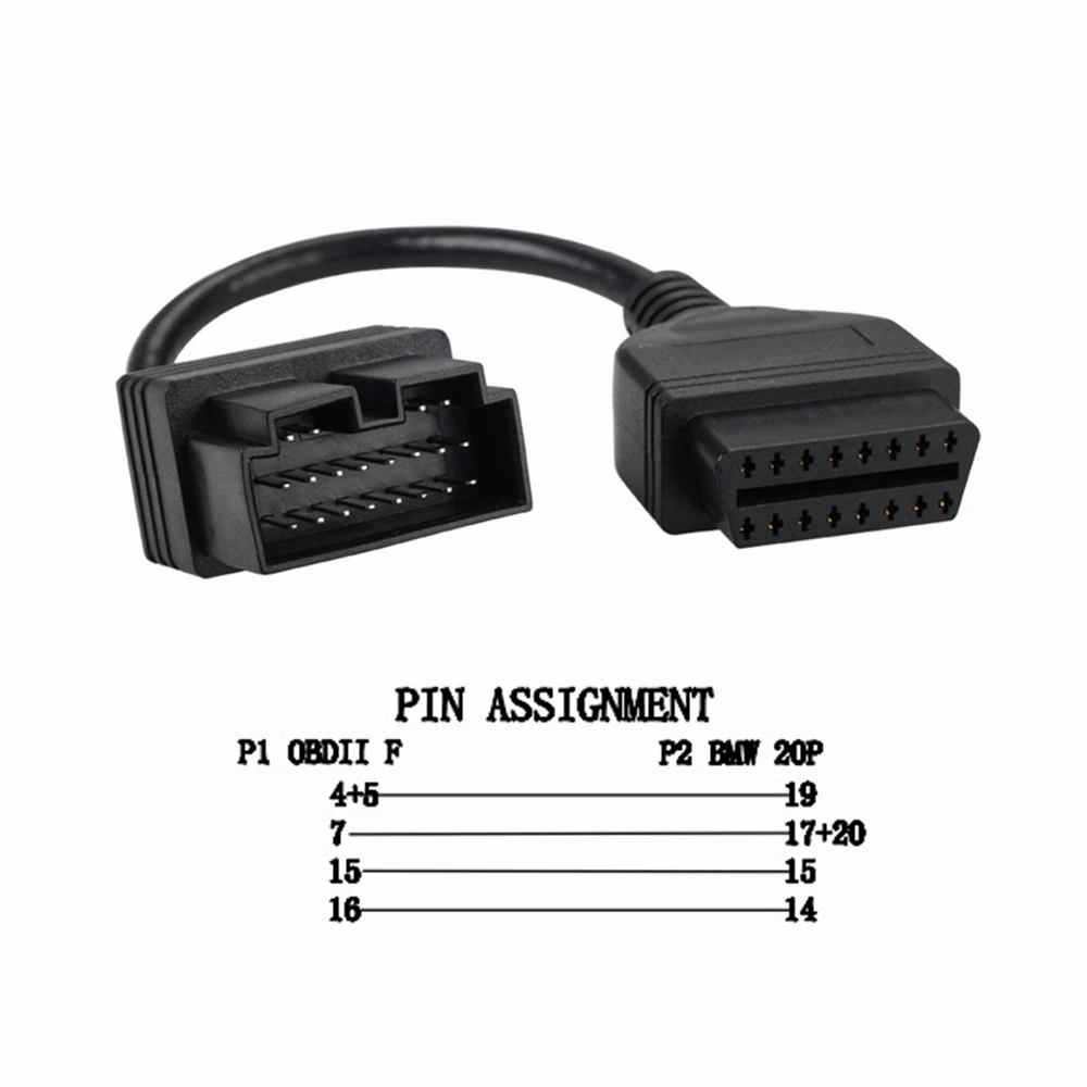 OBD2 кабель для KIA Sportage 20PIN OBD коннектор 20 16PIN диагностический автомобильный