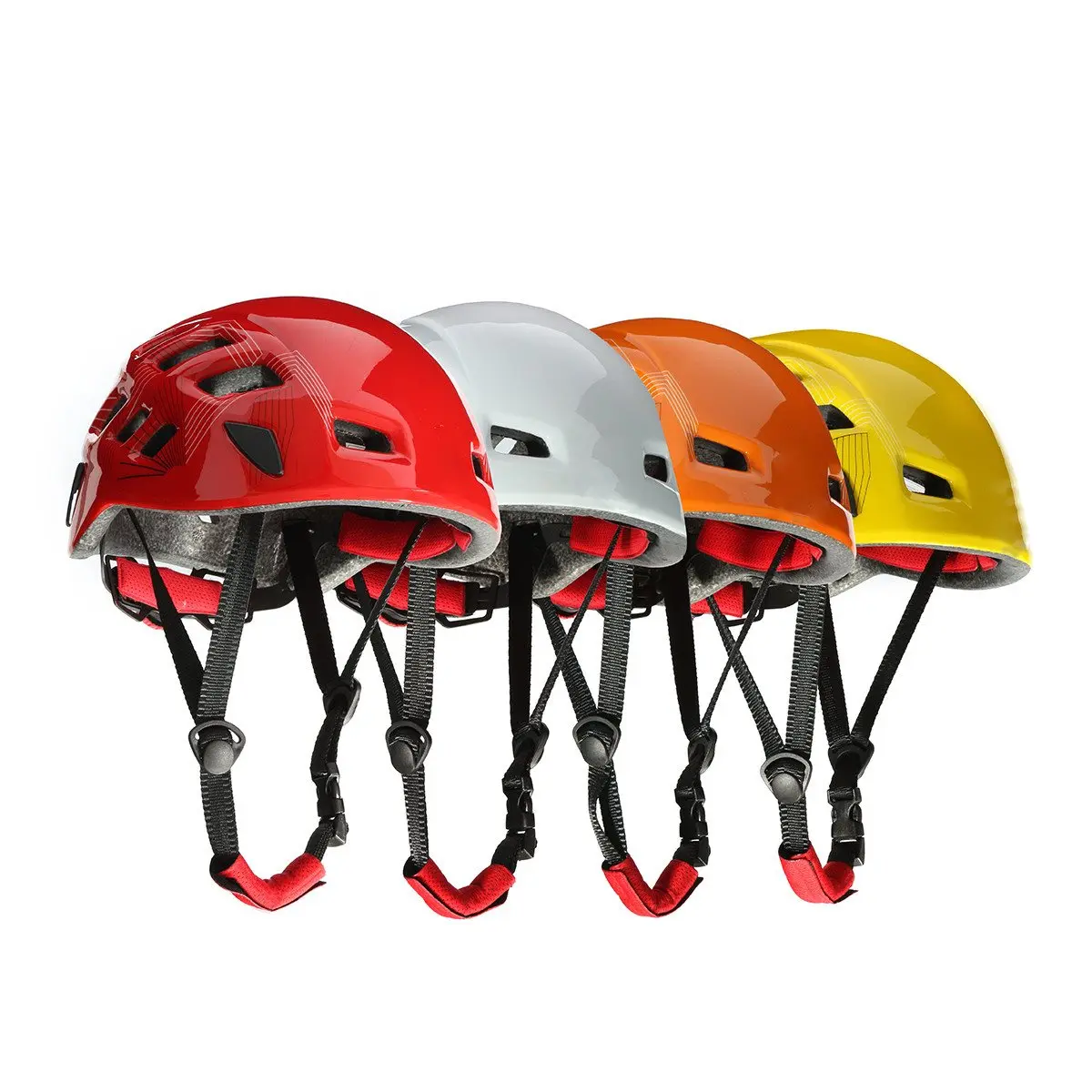 1pcs Poly Carbonate Rock Climbing Helmets Outdoor Sport Rescue Helmet