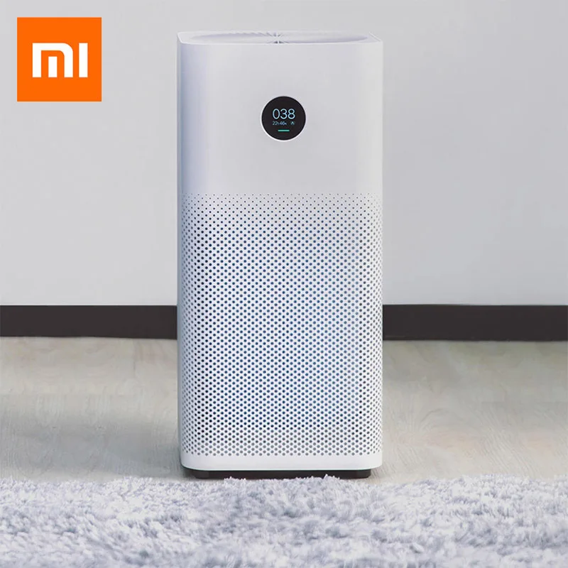 

Original Xiaomi OLED Display Smart Air cleaner 2S Smoke Dust Peculiar Smell Cleaner Mi Home APP Control