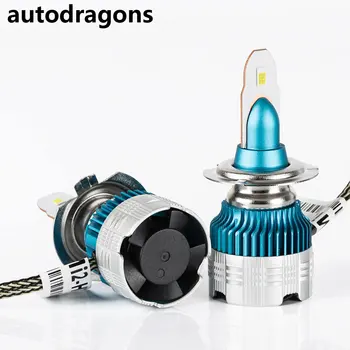 

autodragons MI2 h4 h7 h8 h9 h11 9004 9005 9006 Car Headlight 12V 36W 8000lm Led Car Headlight