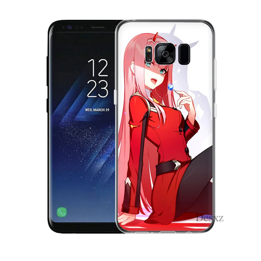 Чехол Desxz chica Anime 02 для Samsung Galaxy S10e S8 S9 M10 M20 M30 M40 S10 Plus S3 S5 S4 S6 S7 Edge Note 8 9|Чехлы-накладки| |