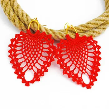 

Handmade crochet Earrings For Women Beach wear