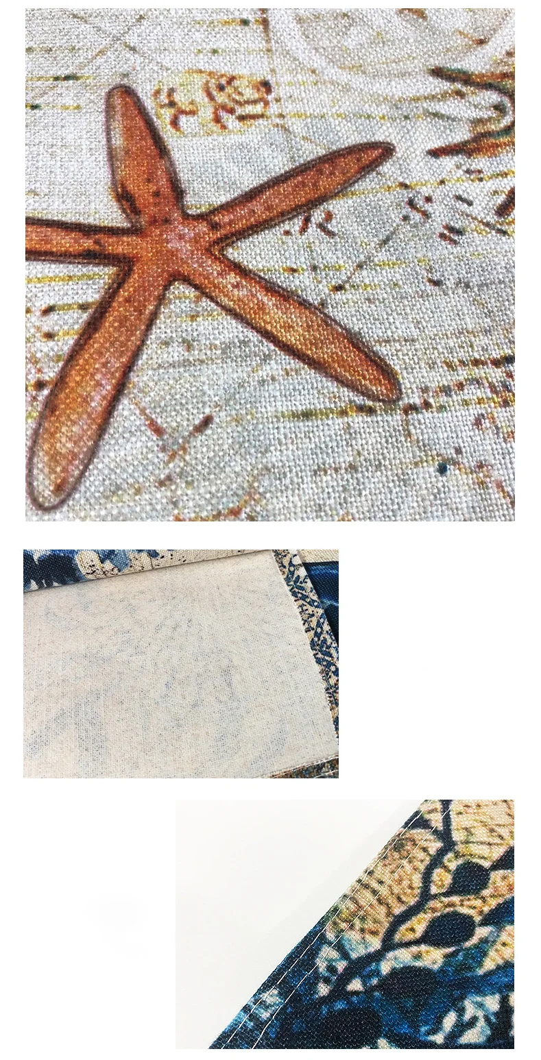 Кухонные коврики для стола из хлопка и льна, салфетка для стола ...