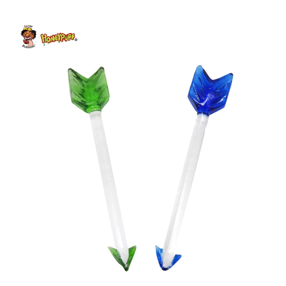 HONEYPUFF 5 12 дюймов воск Dab инструмент премиум стекло Dabbler красочные толстые Pyrex Dabber