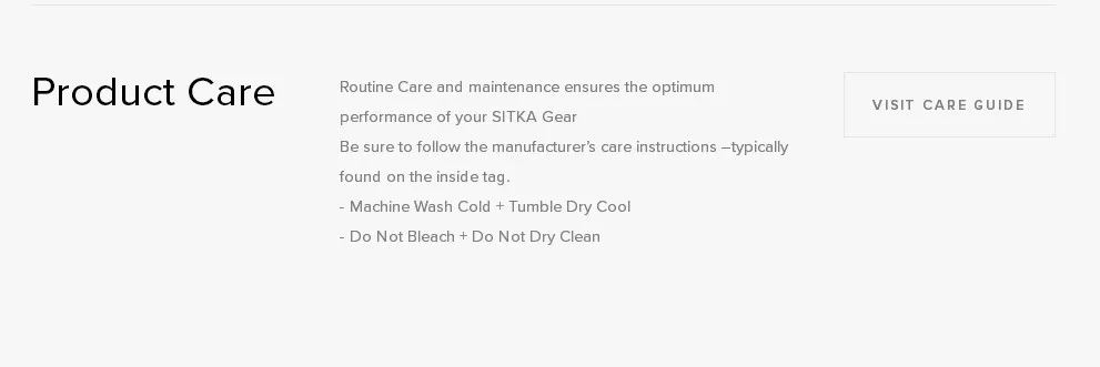 product care