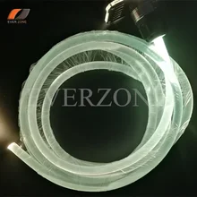 Яркость и наиболее безопасный Водонепроницаемый Сплошной ядро сторона свечение волоконно-оптический светодиодный светильник кабель для наружного применения