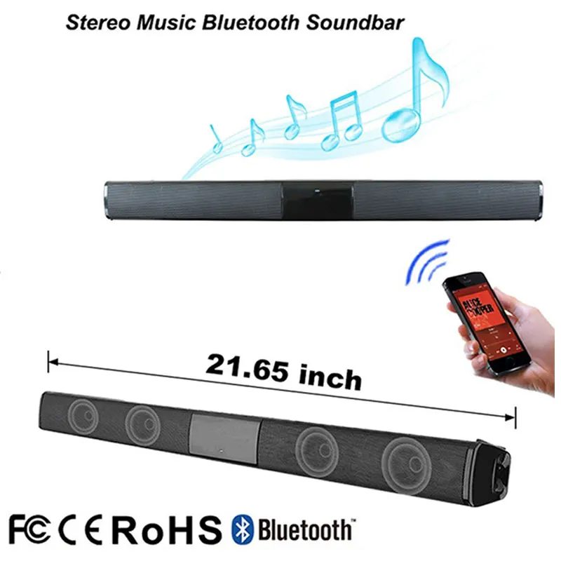 330 мм Беспроводная колонка Bluetooth динамик голосовой вызов bluetooth fm портативный
