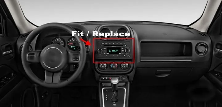 Top Liislee Car GPS Satellite Nav Navigation Multimedia System For Jeep Patriot 2011~2013 Radio Stereo CD DVD Player HD Touch Screen 1