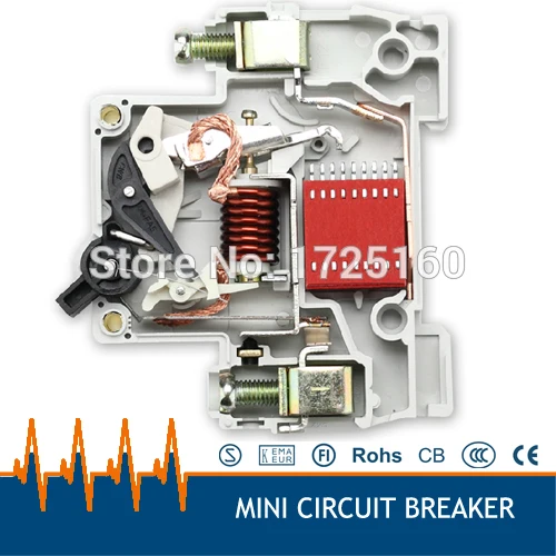 220/230v 16A 1P хорошее качество автоматический выключатель, среднее напряжение rccb