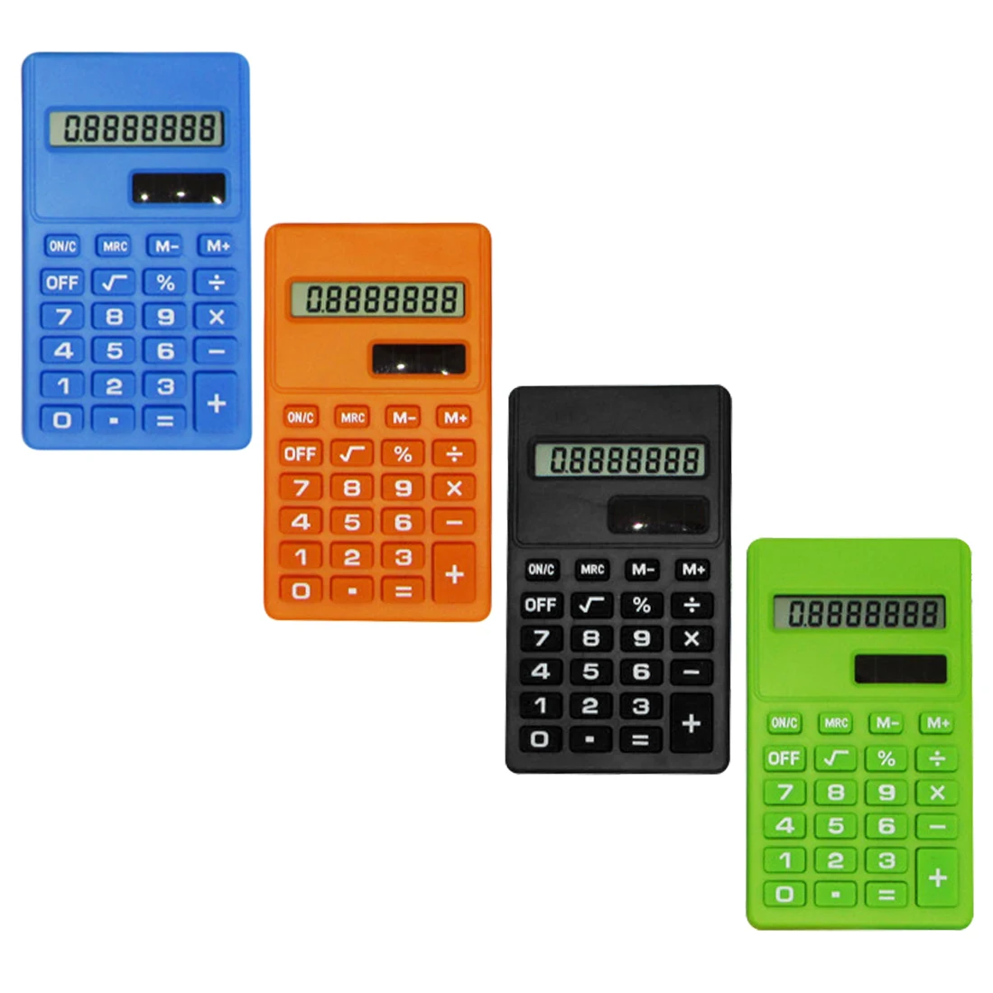 Etmakit الموالية الكرتون البسيطة حاسبة 8 أرقام العرض المزدوج إمدادات الطاقة لطيف الحلوى calculadora hesap calculatrice الشمسية solaire