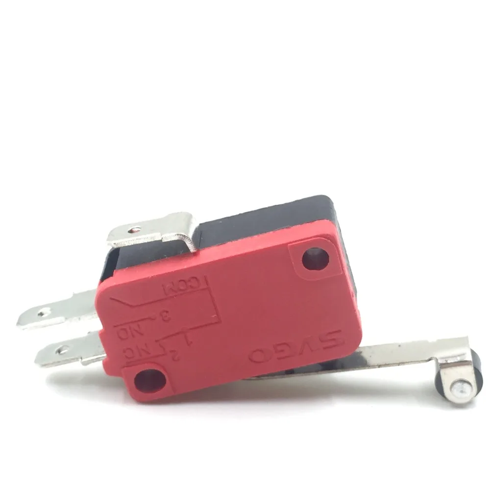 Micro Limit Switch Long Hinge Roller Lever Arm SPDT Snap Action LOT