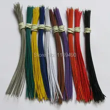 10 цветов x 15 Шнур для ПК UL 1007 26AWG Комплект проводов 150 мм = " кабель для светодиодный и т. д. 150 шт. луженый медный проводник