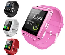 6 colors Bluetooth Smart Watch U8 Smartwatch U U80 Watch For iOS iPhone Samsung Sony Huawei Xiaomi Android Phones PK GT08 DZ09